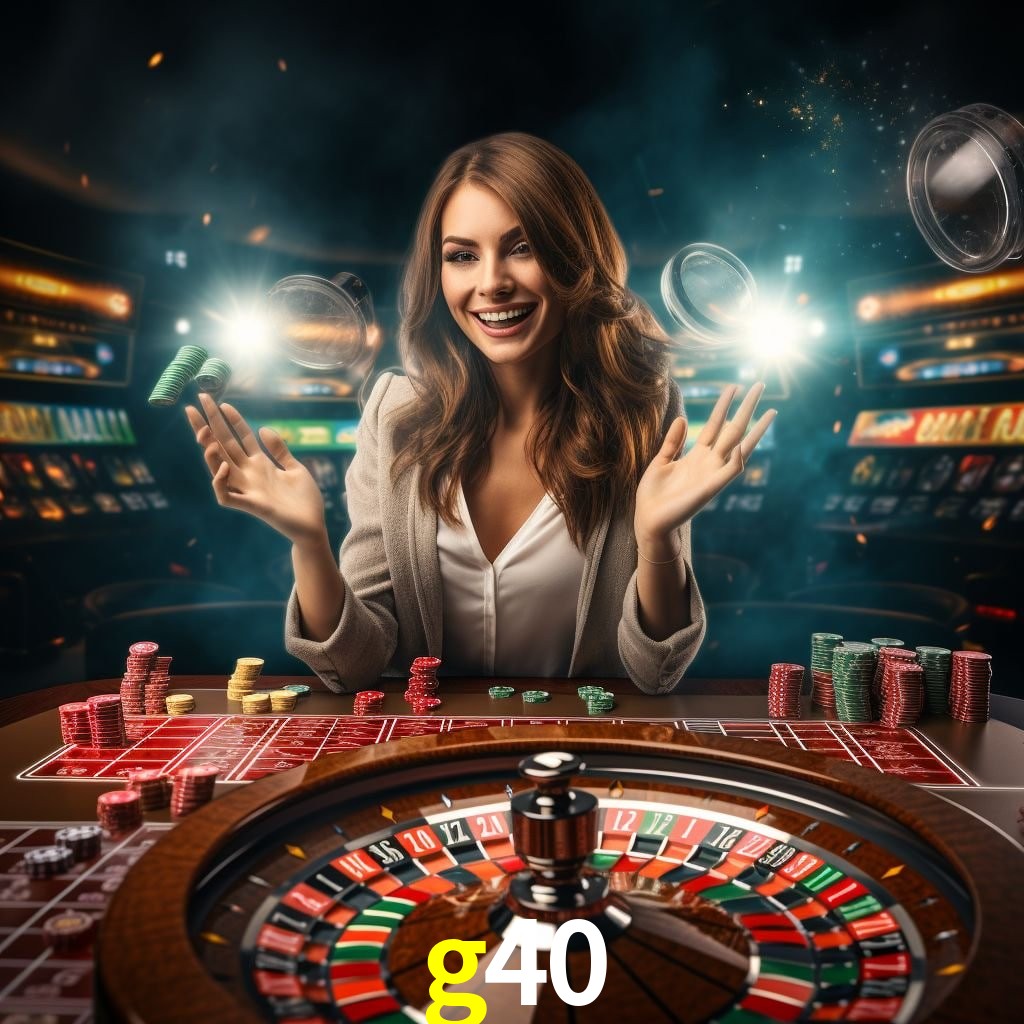 g40: Jogos de Caça-Níqueis-Altas Recompensas, Roleta-Velocidade, Blackjack-Desafios Máximos