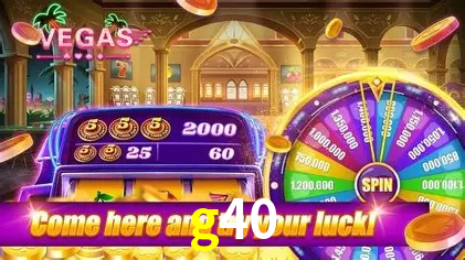 Descubra o Mundo do Cassino Online com g40